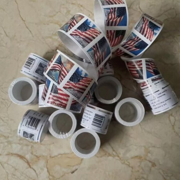 10 Rolls of 1000 2024 USPS Forever Stamps Postage - 1000 Total - Picture 2 of 8